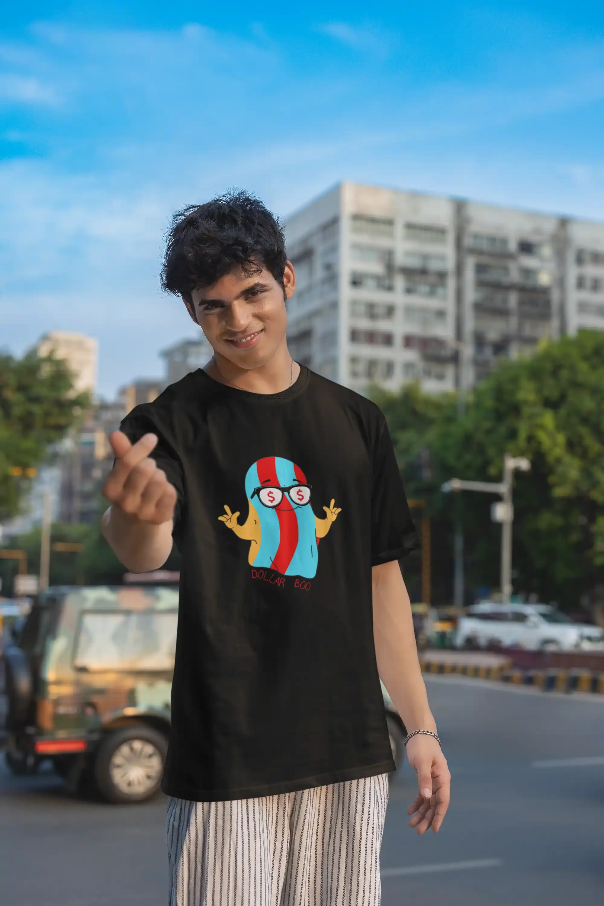 Black Dollar Boo T-Shirt
