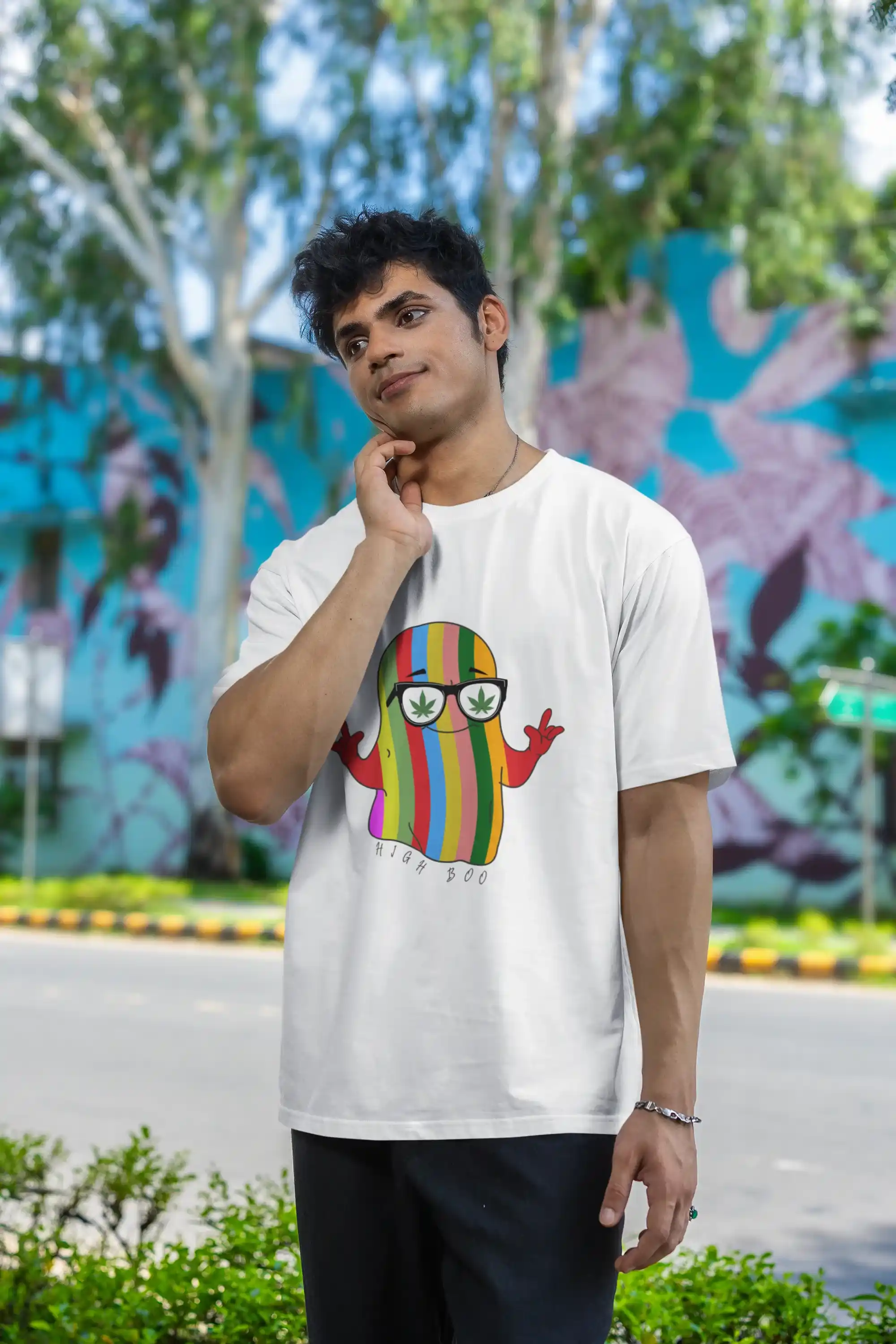 High Boo White T-Shirt