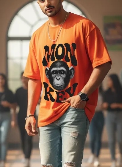 Funky Blaze Oversized Tee